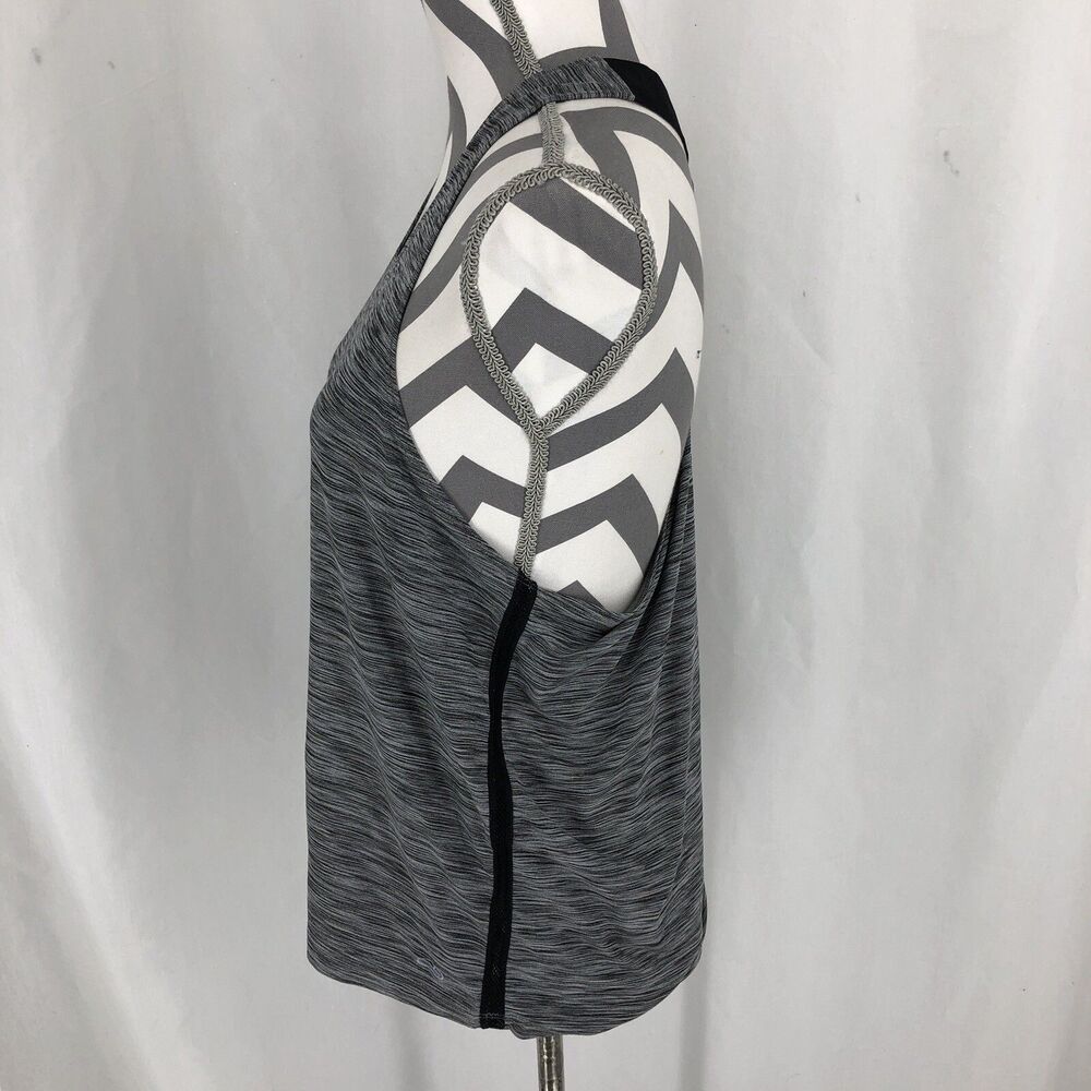 Champion Heathered Gray Racerback Tank Top K9009 Medium - Picture 2 of 4